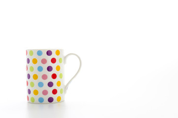 Mug isolated white background © siraphol