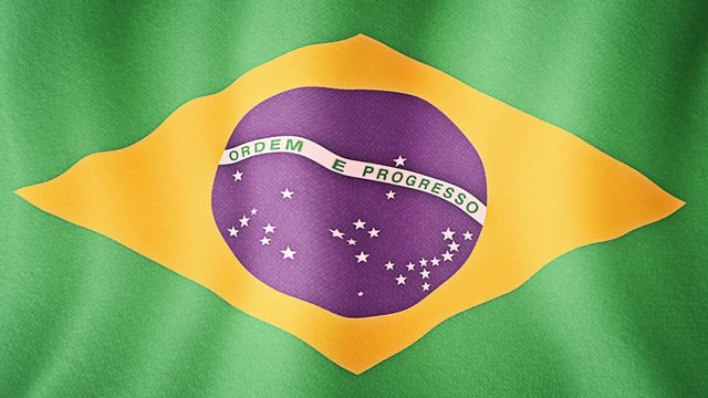 Texture Brazilian flag