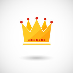 symbol of the winner, badge with tapes