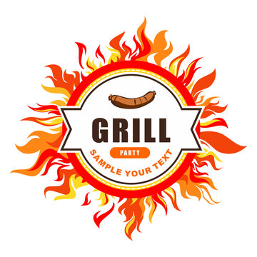 Grill label