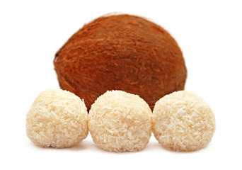 Candy and coconut