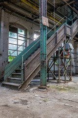 DDR Fabrik Treppe