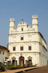 Fototapeta na wymiar India, Goa, Church of Mary Immaculate Conception in Panaji