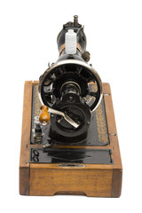 sewing-machine on the white background