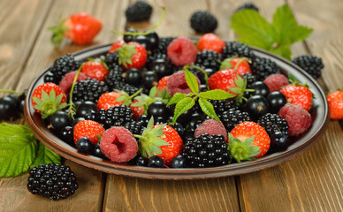 Various berries