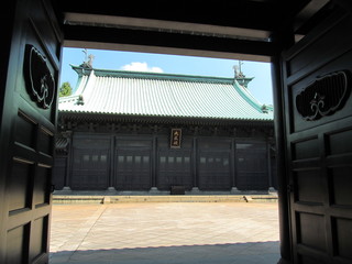 孔子廟と扉