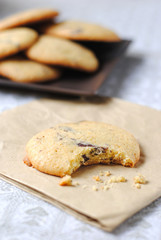 Vanilla Cookies with Chocolate Drops