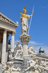 Obraz premium wien parlament