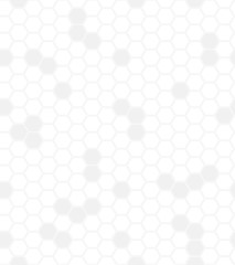 White hexagons seamless background