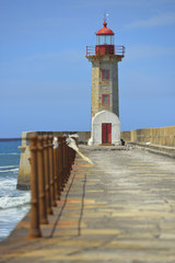 Ancient lighthouse, Porto - Portugal (Europe)