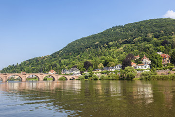 Fototapeta na wymiar Old bridge in Heidelberg - Germany