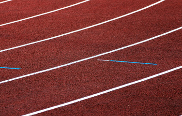 Fototapeta premium Athletics track