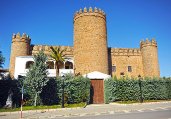 Castle, Palace Dukes of Feria, Zafra, Badajoz, Spain