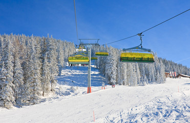 Fototapeta na wymiar Ski resort Schladming . Austria