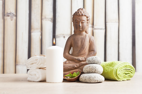 spa and meditation background