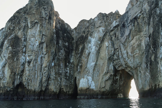 Rock formations of Witch Hill in San Cristobal island
