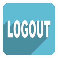 logout flat icon