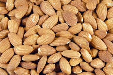 Background Almonds