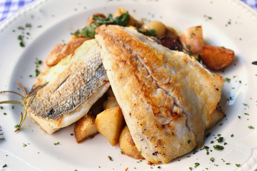 Grilled fish
