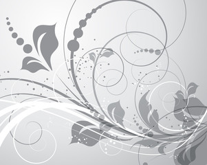 Abstract floral background