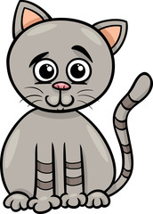 cute cat cartoon illustration