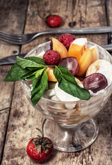 fruit salad is a delicious taste of fresh fruits and berries