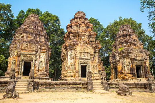 Preah Ko temple in Angkor Wat complex, Siem Reap, Cambodia