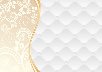 white and yellow background with pattern