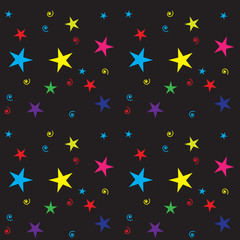 Seamless star pattern