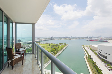 Balcony with a view