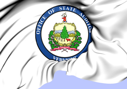 State Auditor of Vermont Seal, USA.