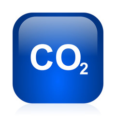 Fototapeta premium carbon dioxide icon