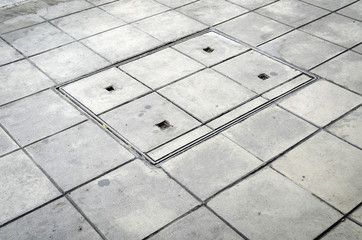concrete floor block