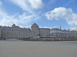 Fototapeta na wymiar Bretagne, Saint Malo