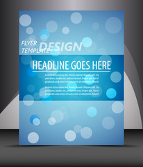 Professional business flyer template or corporate banner