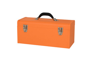 orange tool box
