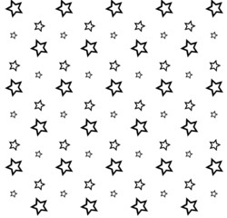 Stars seamless pattern
