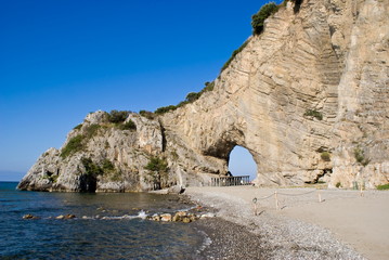 Obraz premium Arco Naturale, Palinuro, Italy