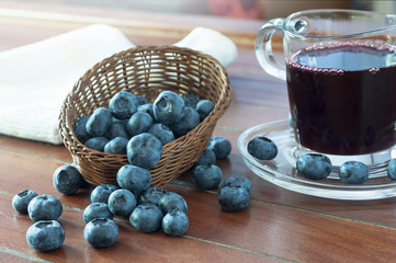 Fruit berries, blueberries
