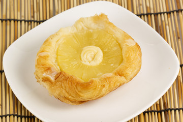 danish pastry with pineapple