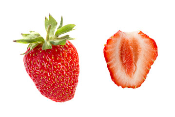 strawberries closeup