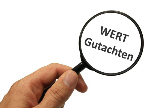 Lupe Wertgutachten