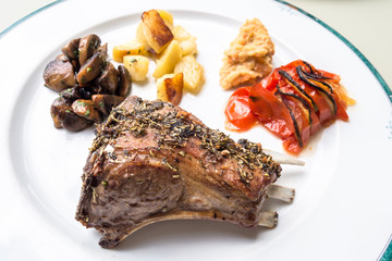 Carré  d'agneau