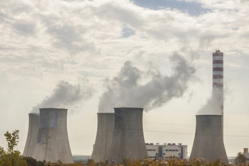 Thermal power station on coal - Poland