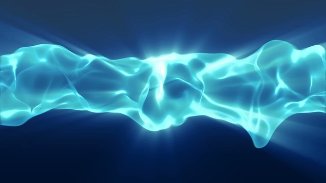 Blue flow background