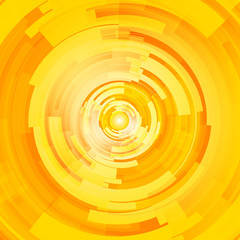 Abstract technology circles vector background