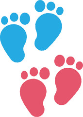 Baby Feet Children's Illustrations