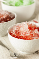 Refreshing Homemade Shaved Ice