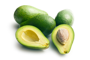 halved avocados