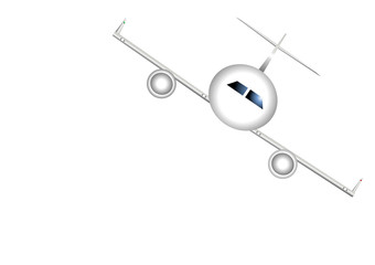 avion virage à gauche